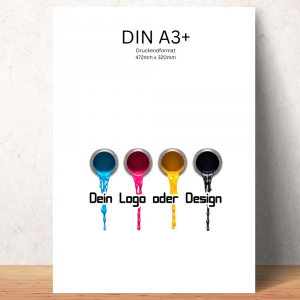 Sublimationspapier Größe A3+ mit deinem Foto, Logo oder Design bedruckt